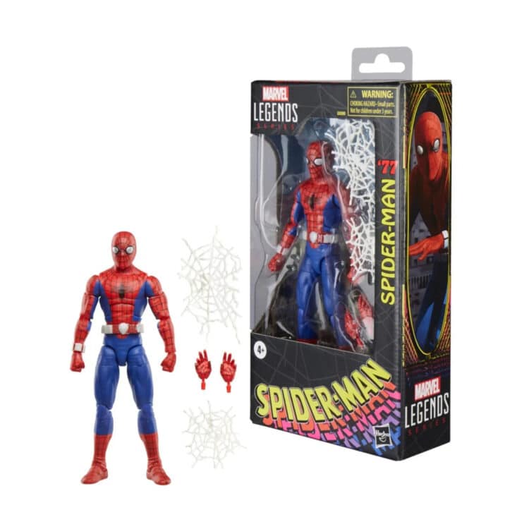 Hasbro Marvel Legends Spider-Man 1977 Movie Version Action Figure NEW