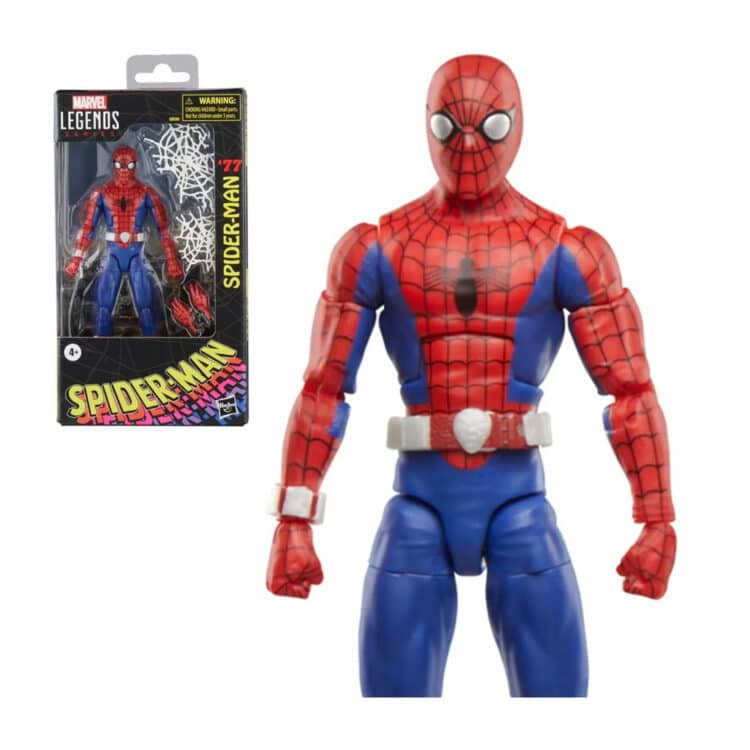 Hasbro Marvel Legends Spider-Man 1977 Movie Version Action Figure NEW
