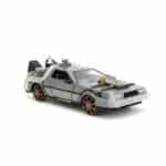 Jada Time Machine w/ Train Wheels (Back To The Future III) 1:24 Diecast — view 2