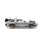 Jada Time Machine w/ Train Wheels (Back To The Future III) 1:24 Diecast — view 4