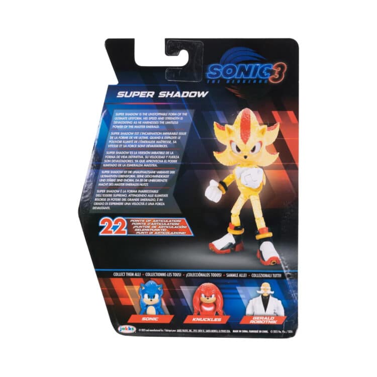 Jakks Pacific Super Shadow (Sonic the Hedgehog 3) 5-in Wave 3 Figure