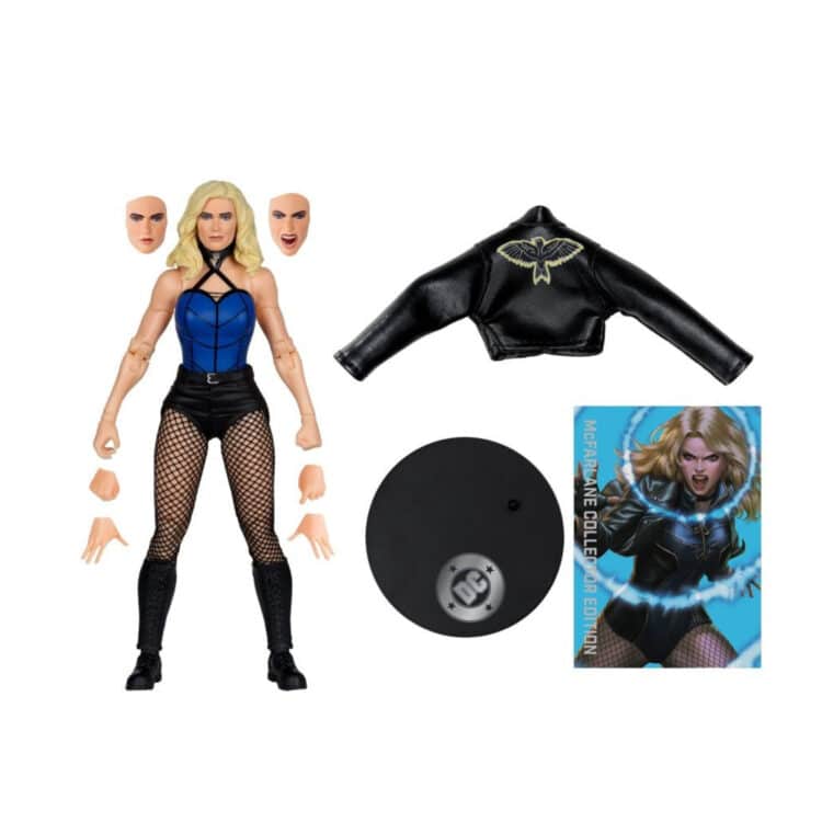 McFarlane DC Multiverse Black Canary (DC Rebirth) Collector #54 7-in Figure