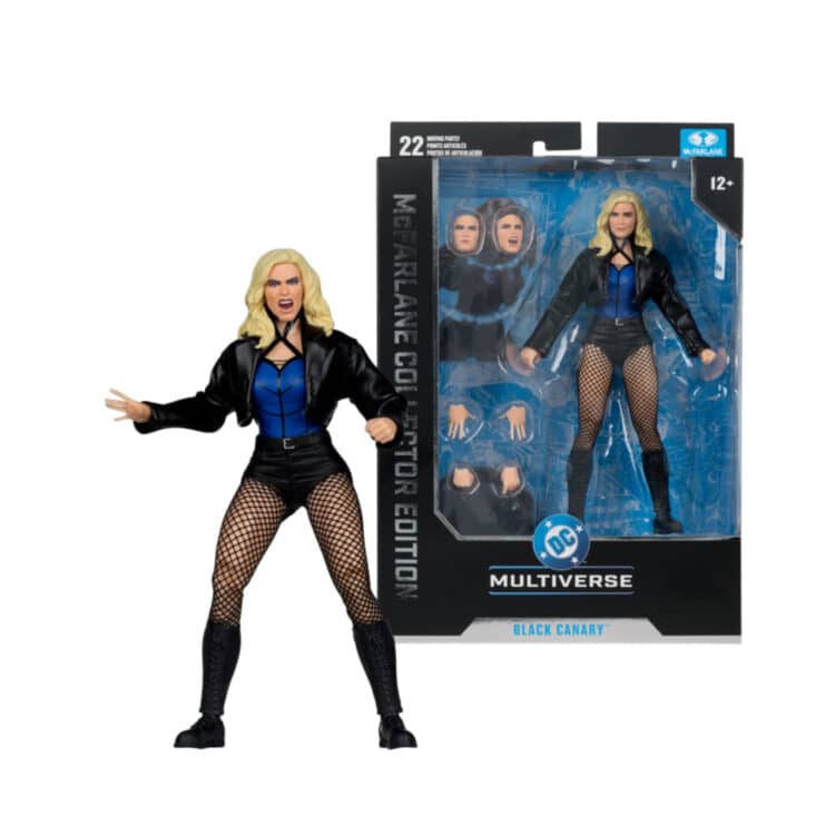 McFarlane DC Multiverse Black Canary (DC Rebirth) Collector #54 7-in Figure
