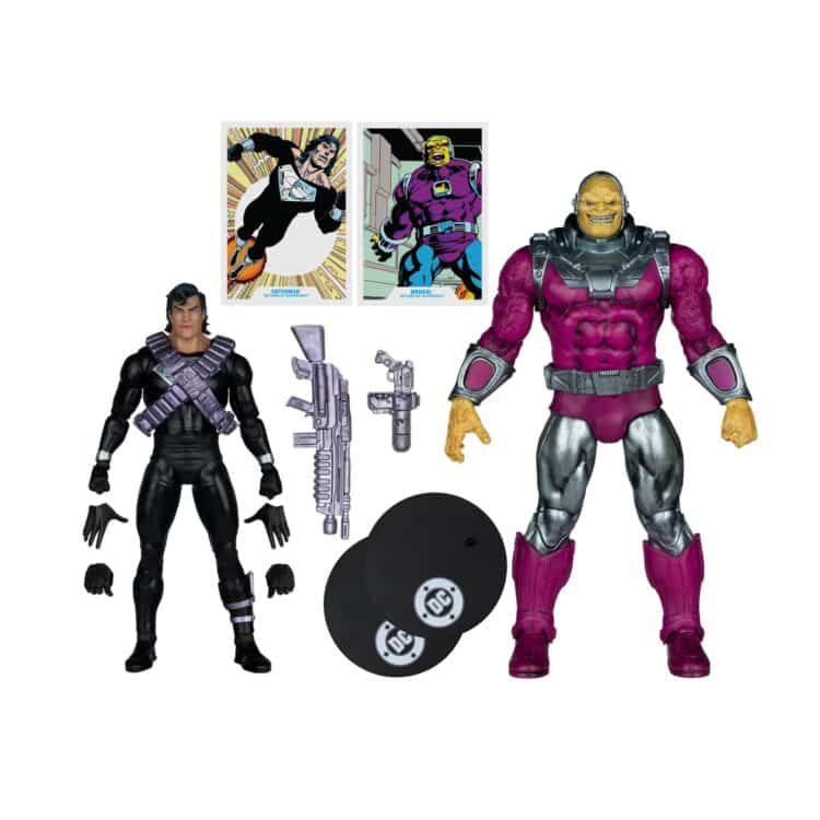 McFarlane DC Multiverse Superman vs. Mongul (Return of Superman) 7" Figure 2-Pk