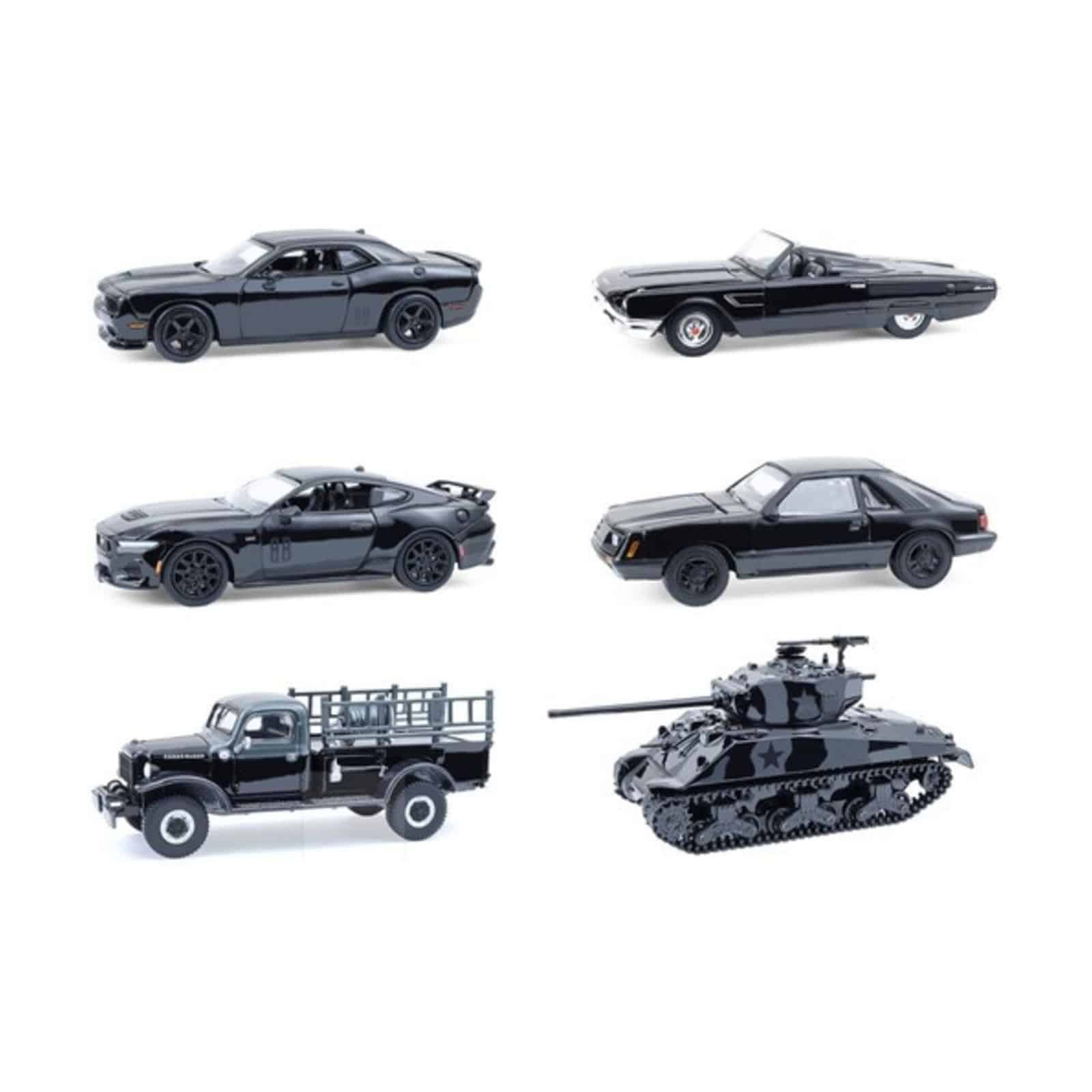 Greenlight Collectibles Black Bandit Series 30 1/64 Diecast 6-Pack