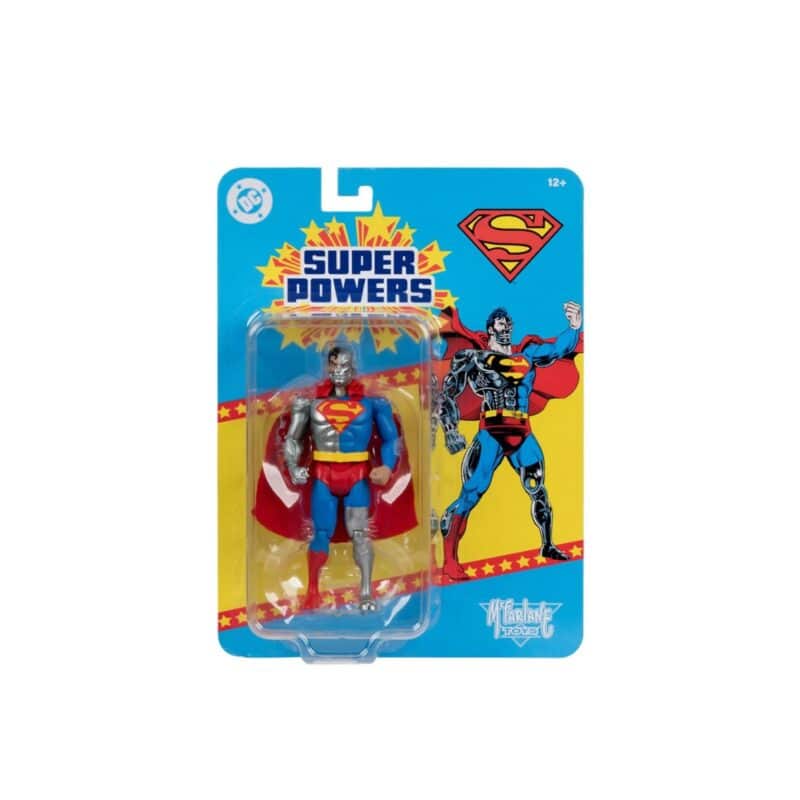 McFarlane DC Super Powers Cyborg Superman Wave 13 5in Figure