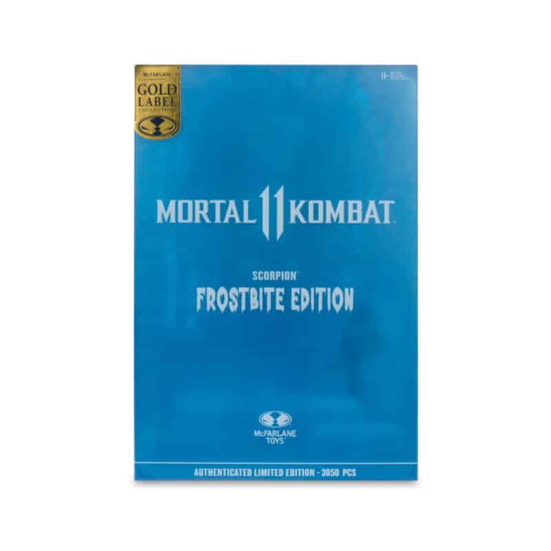 McFarlane Mortal Kombat Scorpion (Frostbite Edition) Gold Label 7" Figure