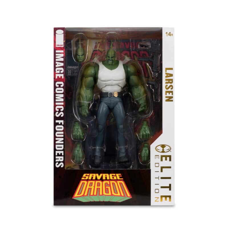McFarlane Dragon: Savage Dragon (Image Comics Founders Series) 7" Elite Figure